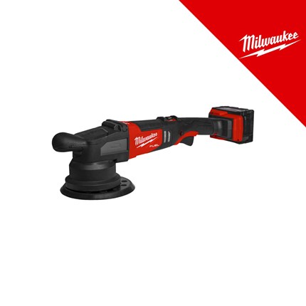 MILWAUKEE 18V AKU EKSCENTRIČNA POLIRKA, u X koferu sa 2x5Ah baterijama i sa punjačem (M18FROP21-502X - 4933478837)