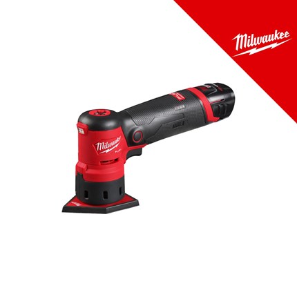 MILWAUKEE 12V AKU VIBRACIJSKA BRUSILICA, u X koferu sa 1x2Ah i 1x4Ah baterijama i punjačem (M12FDSS-422X - 4933479681)
