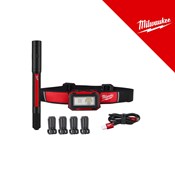 MILWAUKEE LED AKU SVJETILJKA USB IR HL450PL250 SET (IR PL250+IR HL450)