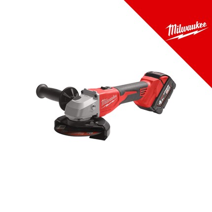 MILWAUKEE 18V AKU KUTNA BRUSILICA, u X koferu sa 2x4Ah baterijama i punjačem (M18BLSAG125X-402X - 4933492644)