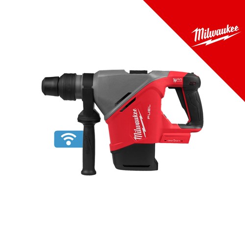 MILWAUKEE 18V AKU UDARNI BUŠEĆI ČEKIĆ 40MM SDS-MAX, u C koferu bez punjača i baterija (M18FHACO540-0C - 4933493137)