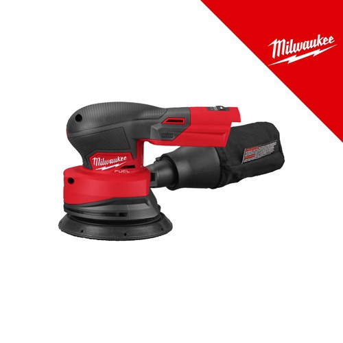 MILWAUKEE 18V AKU EKSCENTRIČNA POLIRKA, u X koferu sa 2x5Ah baterijama i sa punjačem (M18FROS125-0B - 4933498253)