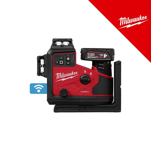 MILWAUKEE 12V AKU LASER SET (12A3PLO-401C - 4933499002)