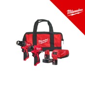 MILWAUKEE 12V AKU KOMPLET ALATA, u X torbi sa 1x4Ah baterijama i punjačem ( M12BLPP2B-422B - 4933500425)