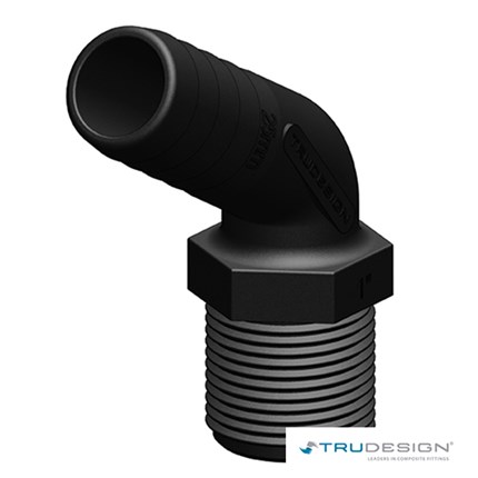 Tail 19mm 3/4˝ BSP Long Thread 120°