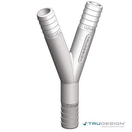 Y Piece 19mm-19mm-25mm