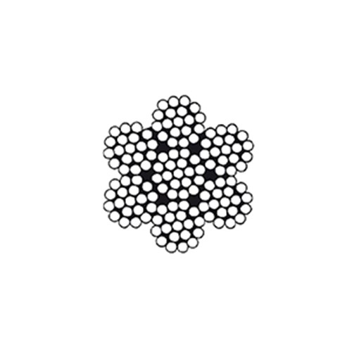 SAJLA 7X19,ART. 8382  A4 D= 4 MM
