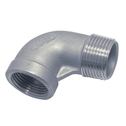 KOLJENO 90°  MUŠKO-ŽENSKO,INOX,ART. 8625 A4 - 1˝
