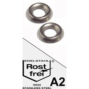 Rozete za upuštene vijke Art.9081 7.0x12 5.5-M6 Nikl kniping
