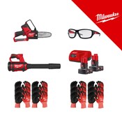 MILWAUKEE BIG RED PROMO SET 5 (M12FHS-0+M12NRG-602+M12BBL-0+4932471615+4932471616+4932471883)