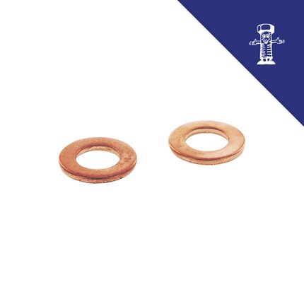 Podloška DIN 125 M 5 Bakar