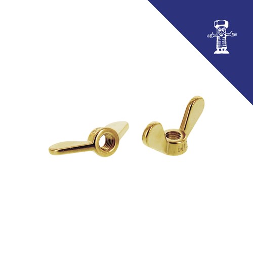 Krilna matica DIN 315 M6 Ms NIKL