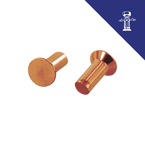 Zakovica DIN 661 3x20 Bakar