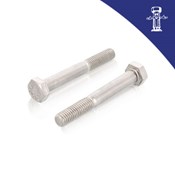 Colni vijak DIN 931 UNC 1/4 x 1