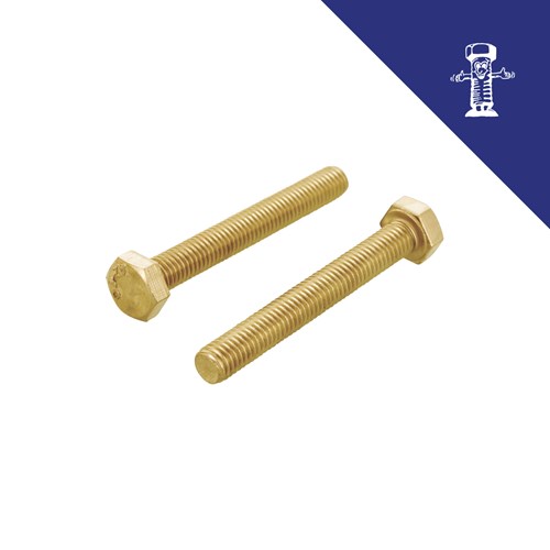 Matični vijak šesterokutni  DIN 933 M 6x20 Mesing