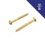 Vijak za drvo DIN 95 3.5x25 Mesing