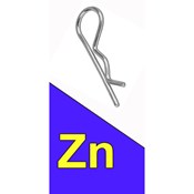 Šplenta sa ringom DIN 11023 8 mm Zn