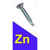 Vijak za lim DIN 7504P 6.3x70 Zn Leptir