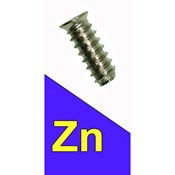 Euro vijak za pante KR 5041 6.3x11 Zn