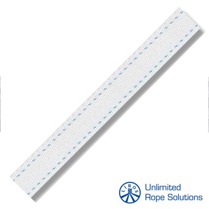 LIROS Sailmaker gurtna  Dyneema Webbing   O25mm  Bijelo