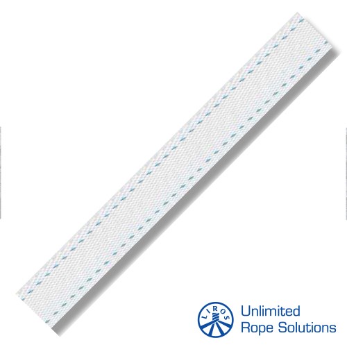 LIROS Sailmaker gurtna  Dyneema Webbing   O25mm  Bijelo