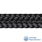 LIROS Sailmaker  Trim Line Konopi  O6mm  Crno