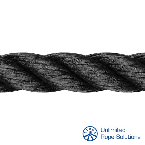 LIROS Mooring  Lirolen Konopi  O12mm  Crno