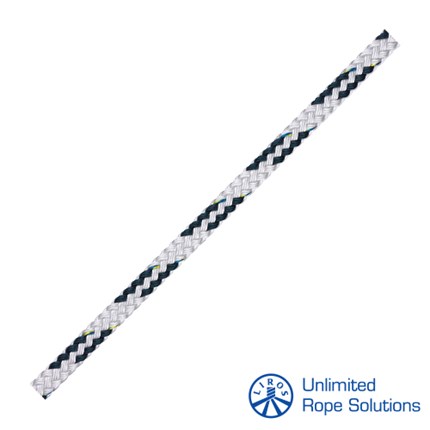 LIROS Anchor  Handy-Anchor Konopi  sa olovnom ispunom 10m  O12mm dužina 30m  Bijelo-Plavo