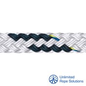 LIROS Anchor  Handy-Anchor Konopi  sa olovnom ispunom 10m  O16mm dužina 40m  Bijelo-Plavo