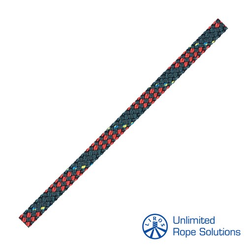 LIROS Performance  Regatta 2000 Dyneema Konopi  O14mm  Plavo-Crveno