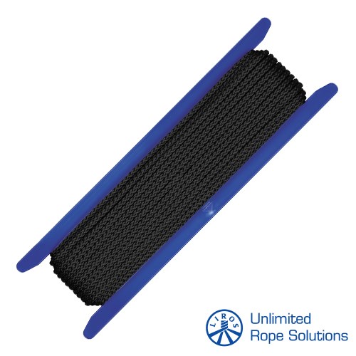 LIROS Višenamjenski konop  Multi Purpose Line Konopi  O5mm  Crno 30m