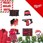 MILWAUKEE BIG RED PROMO SET 3 GRATIS PRSLUK I OFVIJAČI  (4932493189+4932493637+M12FHAC16-0+M12FPD2-0+M12NRG-603+2x4932471416+4932499203)
