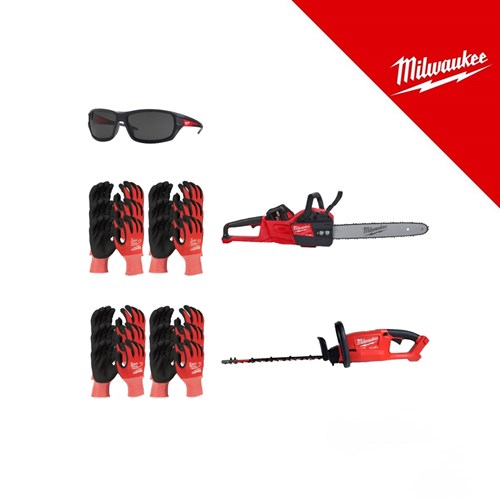 MILWAUKEE BIG RED PROMO SET 6 PRSLUK I ODVIJAČI GRATIS (M18FCHS-122+M18FHET45-0+4932471615+4932471616+4932471884)