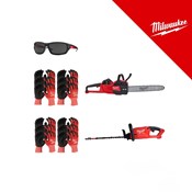 MILWAUKEE BIG RED PROMO SET 6 PRSLUK I ODVIJAČI GRATIS (M18FCHS-122+M18FHET45-0+4932471615+4932471616+4932471884)