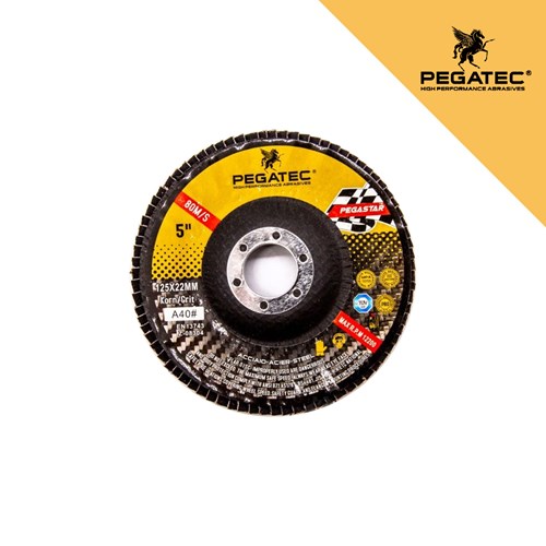 PEGATEC lamelirani disk za metal i drvo 125x22mm, gr.120