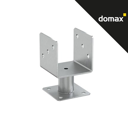 PMFU 100 Podna stopa s pločicom 101x101x163x4,0 galvanizirano