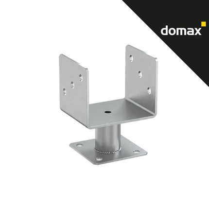 PMFU 120 Podna stopa s pločicom 121x121x163x4,0 galvanizirano