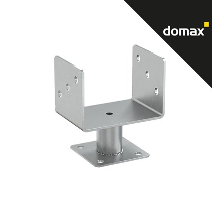 PMFU 140 Podna stopa s pločicom 141x141x163x4,0 galvanizirano