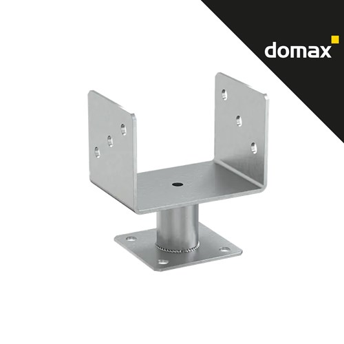 PMFU 140 Podna stopa s pločicom 141x141x163x4,0 galvanizirano