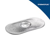 METALNA PODLOŠKA PLITKA OVAL 82x40mm/7mm