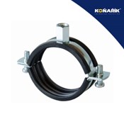 Ratio LS 72 -78, INOX A2 (2 1/2, NO65) M10, dvodjelna obujmica s gumom