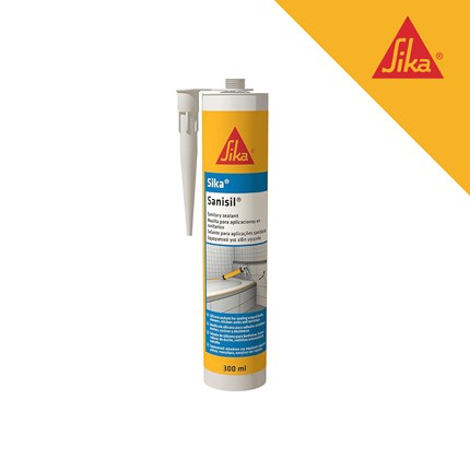 SIKA SANISIL - TRANSPARENTNI kartuša 300 ml