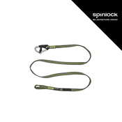 SPINLOCK sigurnosna 2m gurtna, nerastezljiva, karabin + omča