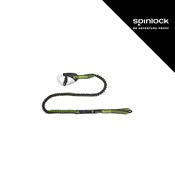 SPINLOCK sigurnosna 2m gurtna, rastezljiva, karabin + omča