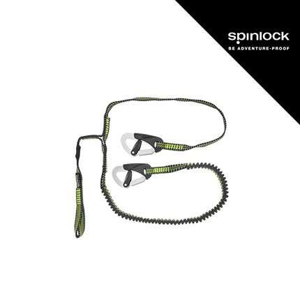 SPINLOCK sigurnosna gurtna, nerastezljiva gurtna dva karabina+omča