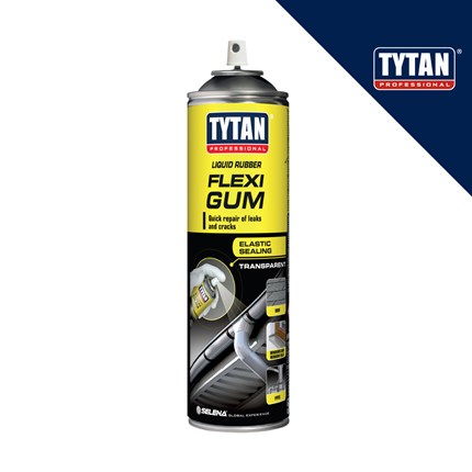 TYTAN PROFESSIONAL FLEXI GUM crna guma u spreju  pak=400 ml