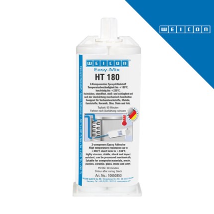 WEICON Easy-Mix HT 180, epoksi za visoke temp. pak= 50 ml [10044884]