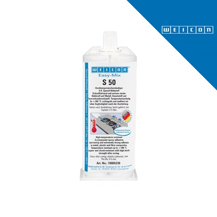 WEICON Easy-Mix S 50 dvokomponentno ljepilo žuto pak= 50 ml [10005230]