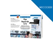 WEICON Set za popravak cijevi 5/15 CRNI [10055737]