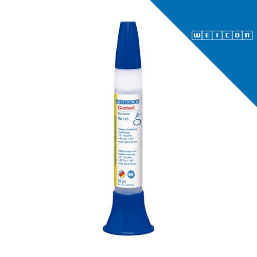 WEICON VA 110 CA ljepilo za metal, gumu i plastiku NSF pak=30 g [10031926]